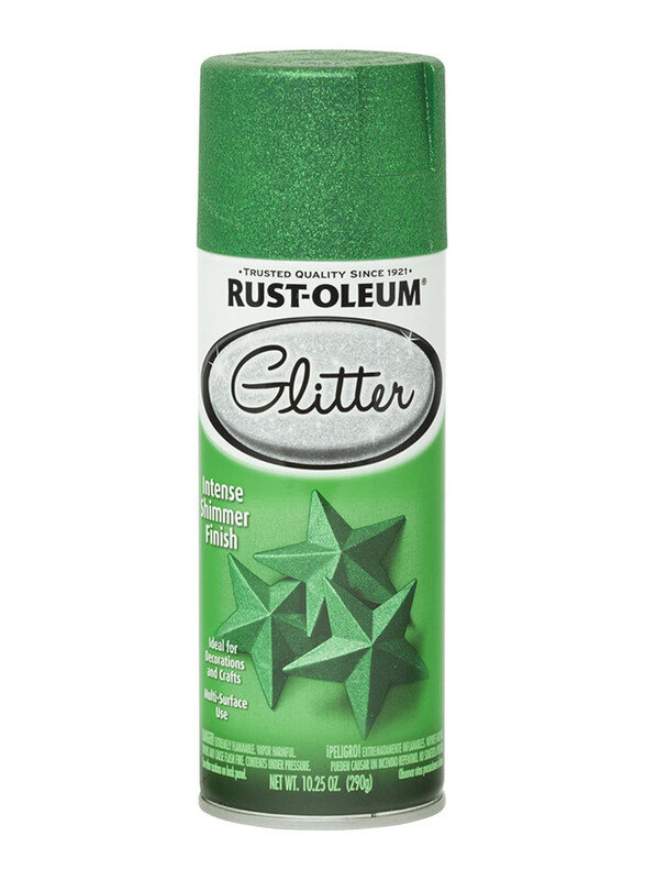 

Rust-oleum Specialty Glitter Spray Paint, 10.25oz, Kelly Green