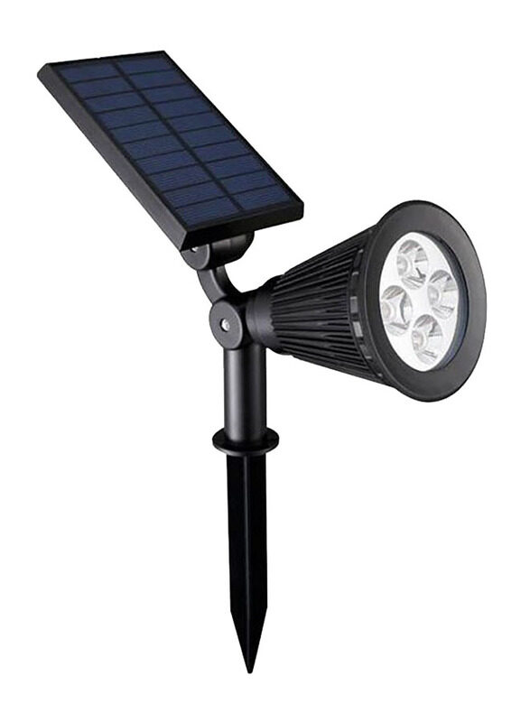 

Beauenty Solar Power Outdoor Path Light, 4 x 6cm, Black