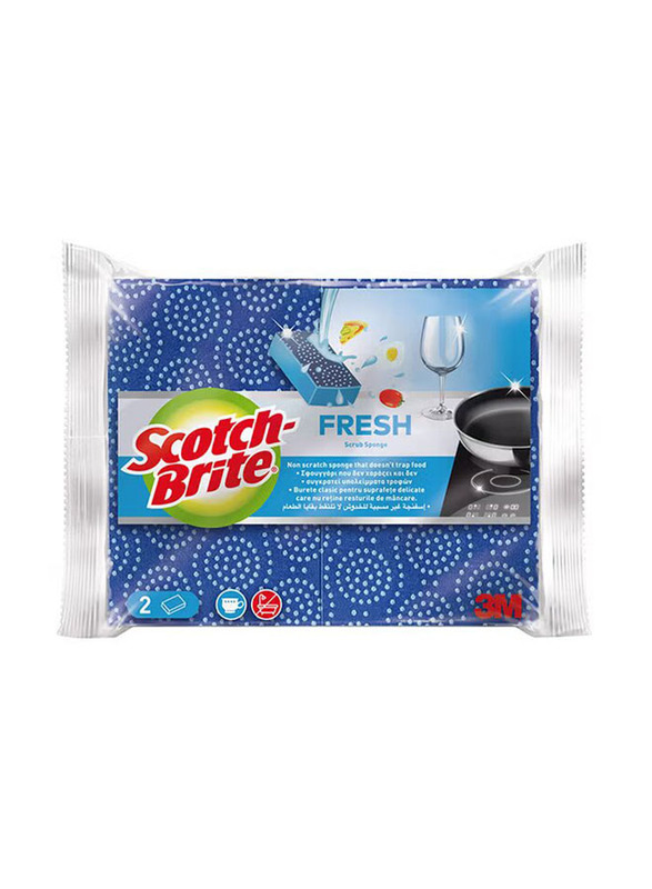 

Scotch Brite 3M Fresh Non Scratch Laminate, 2 Pieces