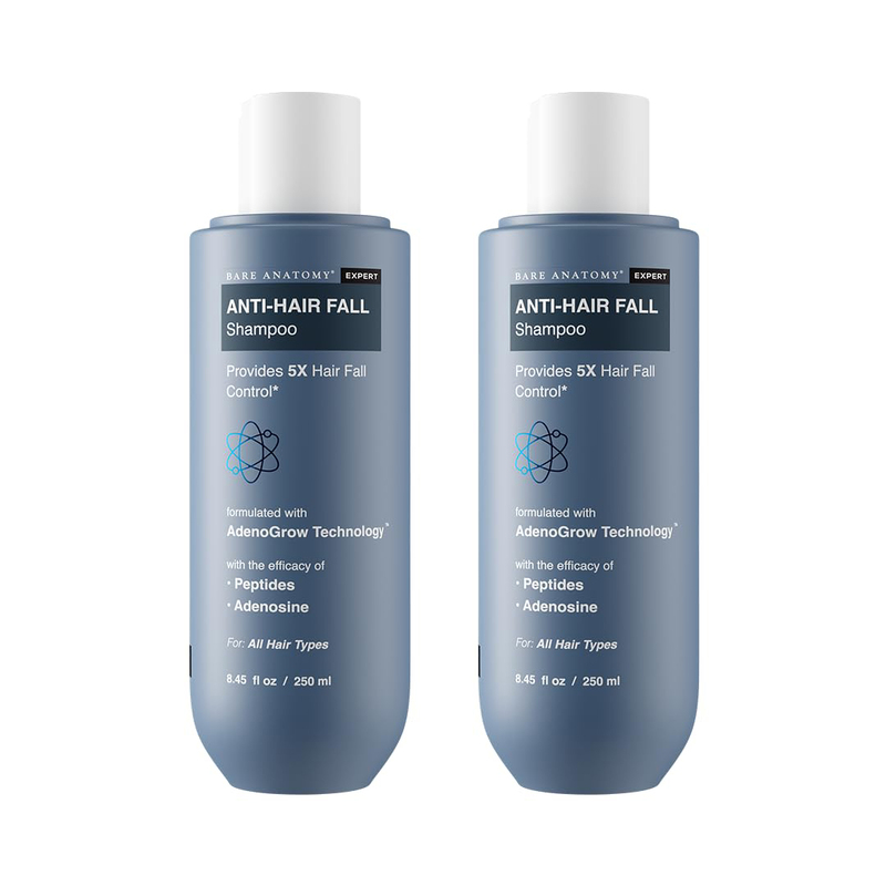 

Bare Anatomy Anti Provides 5x Hair Fall Control Shampoo, 2 x 250ml