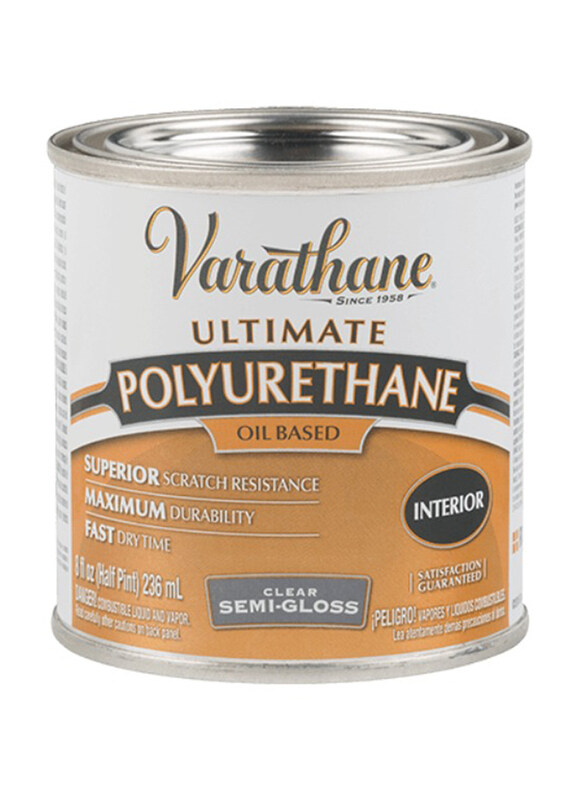 

Rust-Oleum Varathane Ultimate Polyurethane Oil Based Spray, 2 x 946ml, Semi Gloss