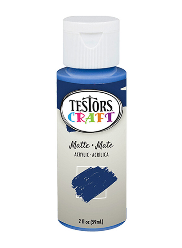 

Testors Craft Acrylic Paint, 6 Pack, Royal Blue