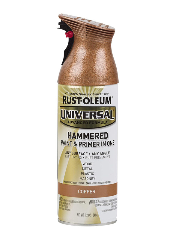 

Rust-Oleum Universal All Surface Hammered Spray Paint, 12oz, Copper