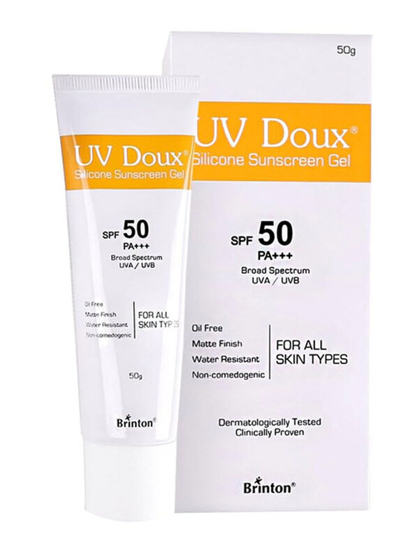 

Brinton Healthcare Uvdoux Face Body Sunscreen Gel SPF 50, 50gm