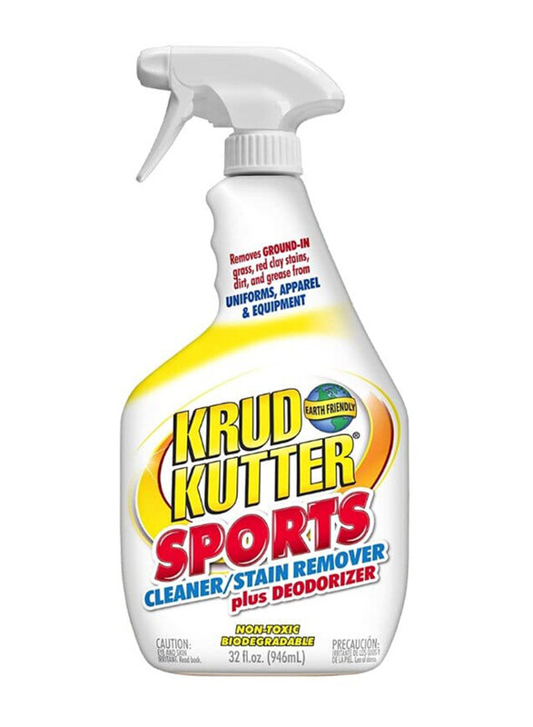 

Krud Kutter Sports Cleaner, Stain Remover Plus Deodorizer Spray, 32 Oz