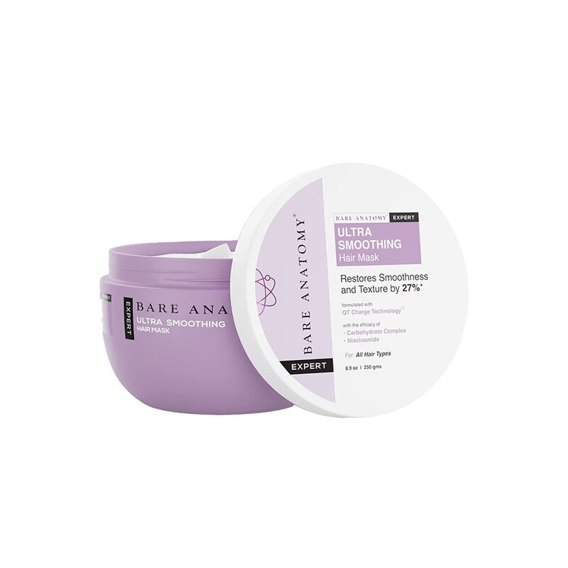 

Bare Anatomy Ultra Smoothing Hair Mask, 250gm