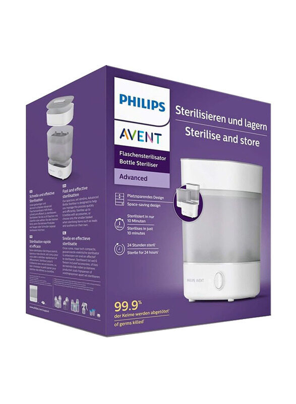 

Philips Avent Advanced Bottle Steriliser, White