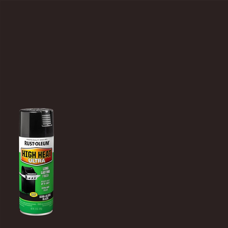 Rust-oleum Speclt Ultra High Heat Spray Color, 12oz, Black