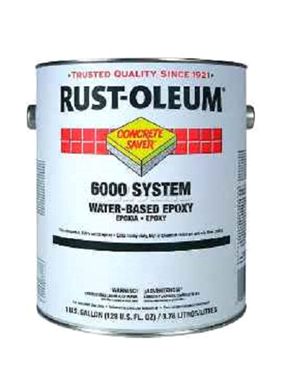 

Rust-Oleum Csfloor Water-Based Epoxy, 3.78 Liters, Silver/Grey