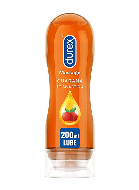 Durex Play Stimulating Massage 2 In 1 Lubricant Arousing Guarana Gel, 200ml