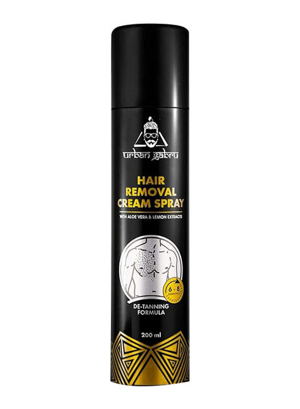 

Urban Gabru 10 Minutes Painless Body Hair Removal Spray, 200 ml