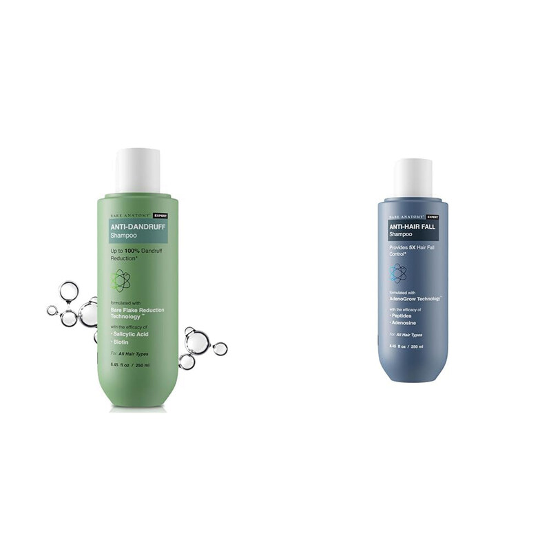 

Bare Anatomy Anti Dandruff & Anti Hair Fall Shampoo, 2 x 250ml