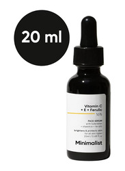 Minimalist 16% Vitamin C Face Serum Advanced with Vit E & Ferulic Acid for Glowing Skin, 20 ml