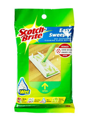 Scotch Brite Easy Floor Sweeper Wet Refill Cleaning Cloths 8 Pieces