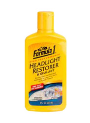 Formula 1 237ml Headlight Restore & Sealant, Yellow