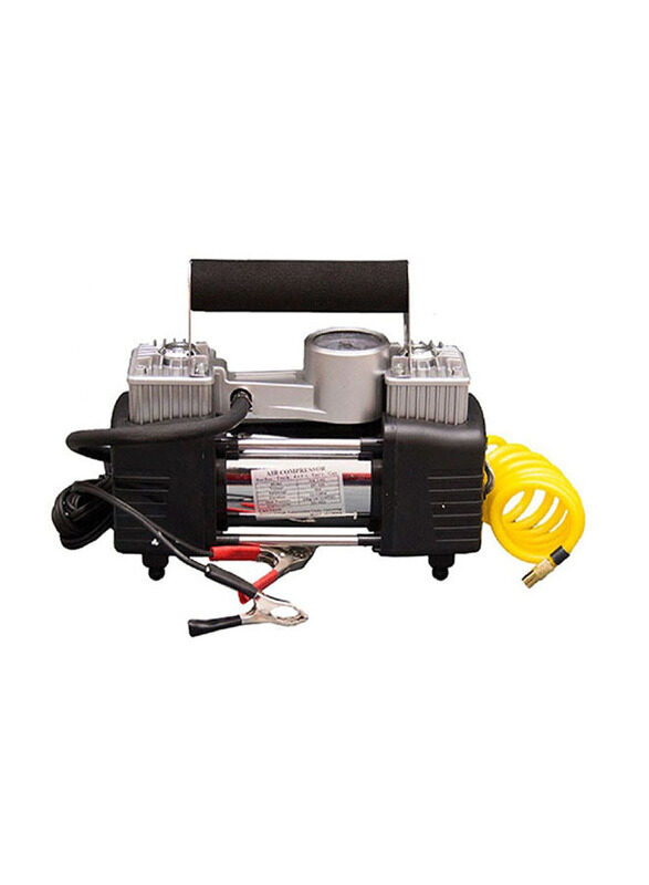 

Camel Double Cylinder Car Air Compressor, 70091775821, Black