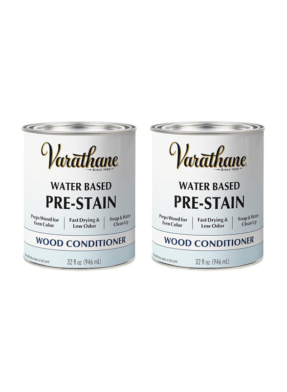 

Rust-Oleum Varathane Water Based Pre-Stain Conditioner, 2 x 946ml, Wood