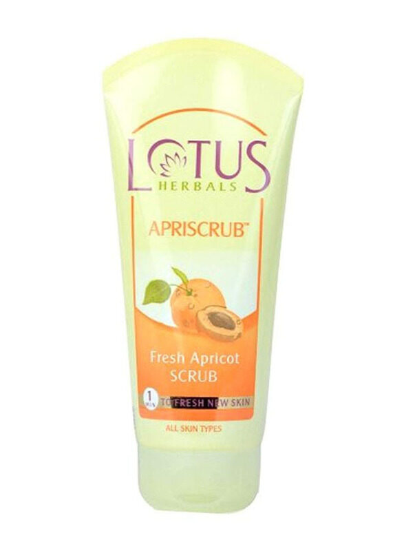 

Lotus Herbals Apriscrub Fresh Apricot Scrub, 180g