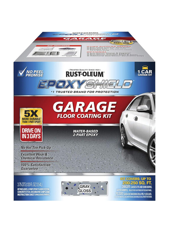 

Rust-Oleum Epoxy Garage Floor Kit Set, Grey