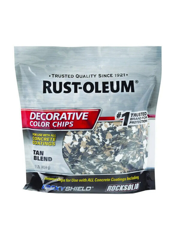 

Rust-Oleum Epoxy Chips, 454g, Tan Blend