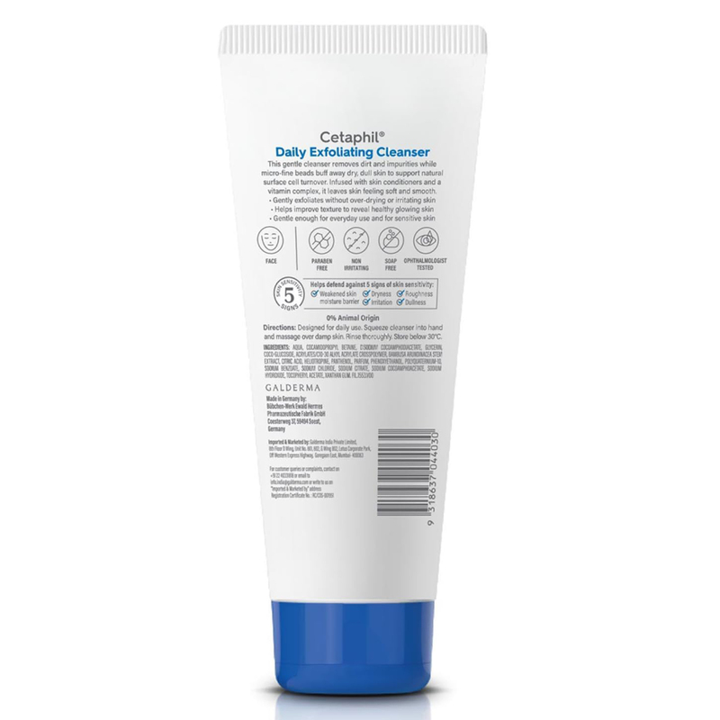 Cetaphil Daily Exfoliating Cleanser, 178ml