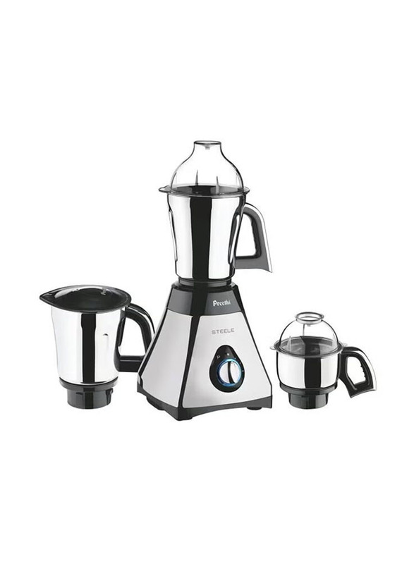 Preethi Steel Mixer, 600W, Preethi-Mg-178/02, Grey/Silver/Black