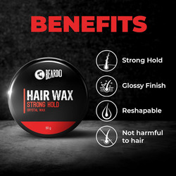 Beardo Hair Wax Strong Hold, 50gm