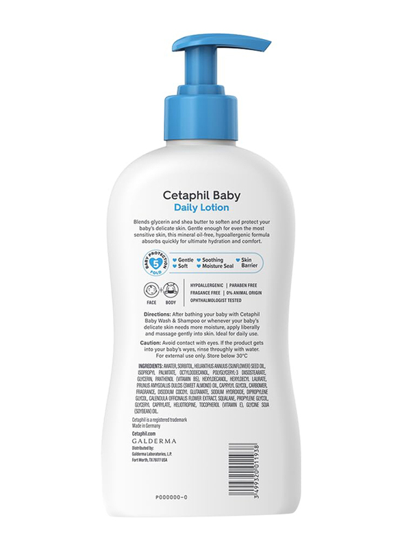 Cetaphil 400ml Baby Daily Lotion