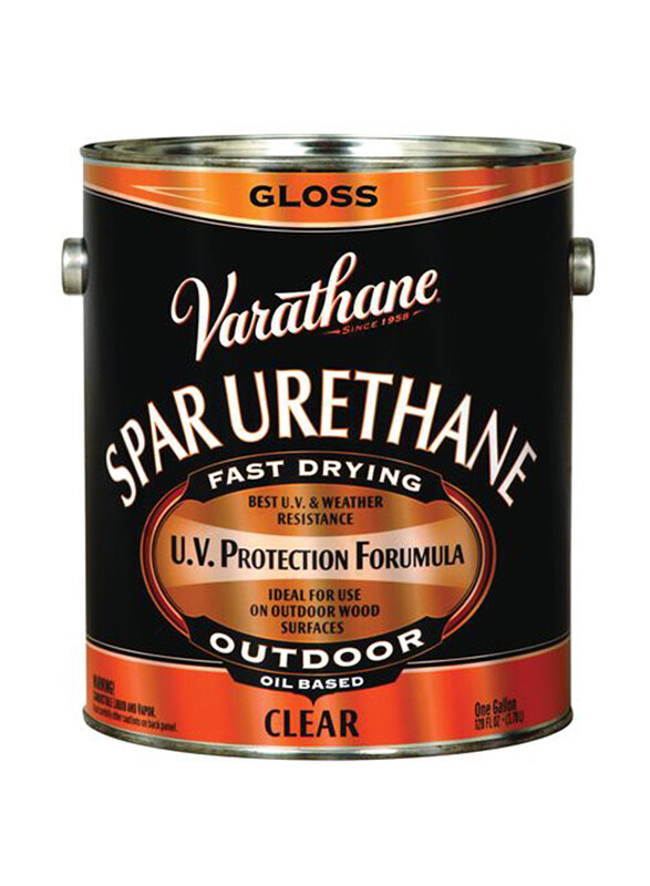 

Rust-Oleum Varathane Spar Urethane Paint, 2 x 1 Gallon, Clear