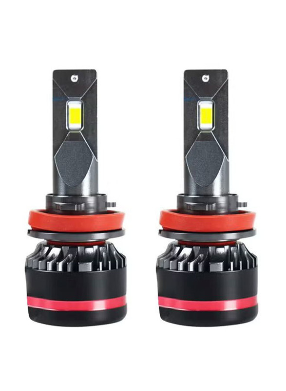 Conpex Car LED Headlight, 2 Pieces, Black