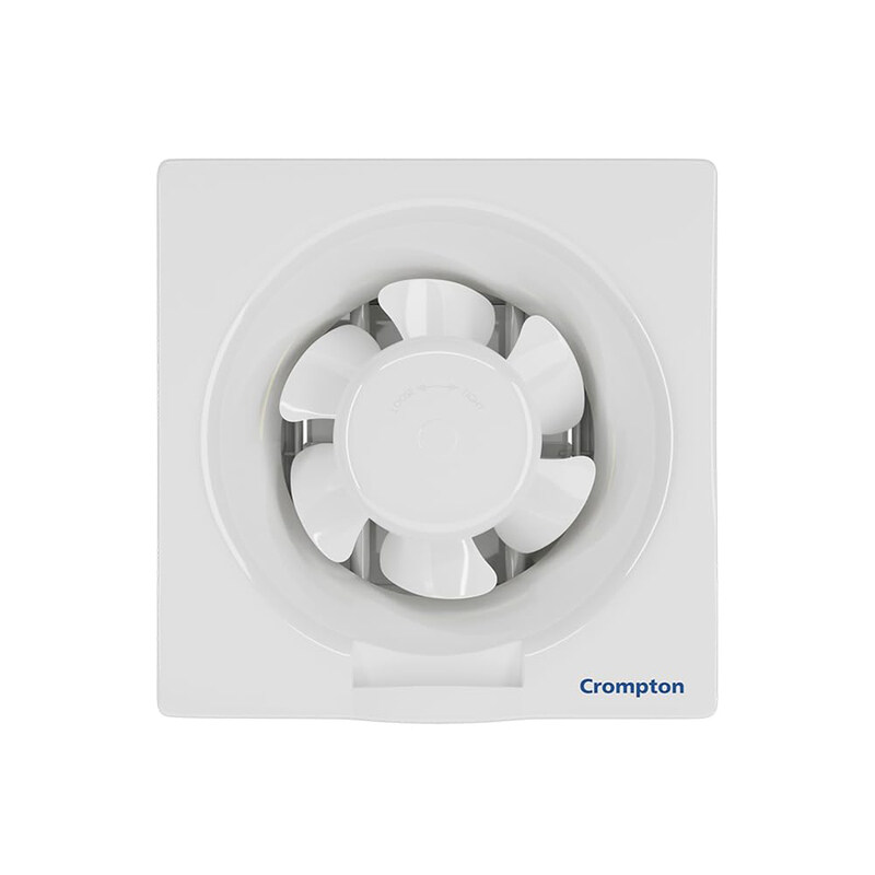 

Crompton 6-Inch Plastic Brisk Air Plus 6-Inch Exhaust Fan, White