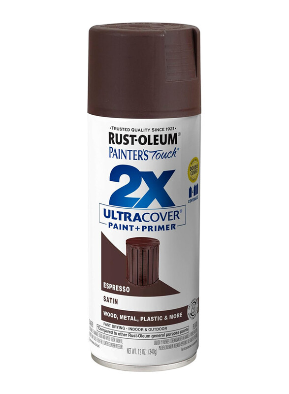 

Rust-oleum Painter's Touch 2X Ultra Cover Satin Spray, 6 x 12oz, Espresso