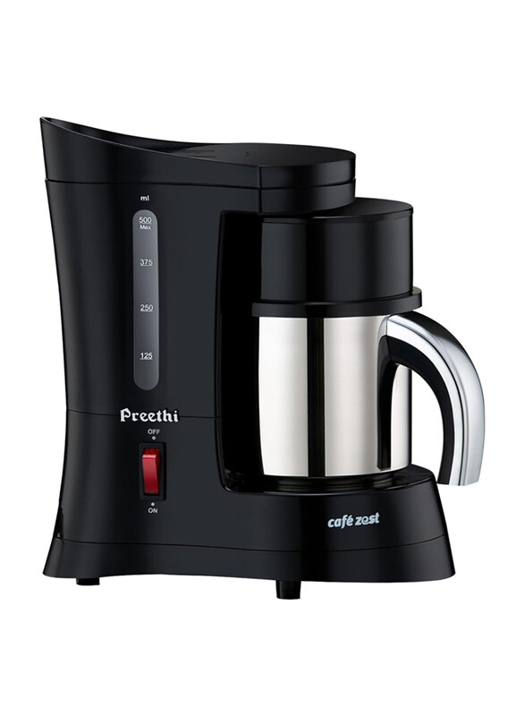 

Preethi Cafe Zest CM210 Drip Coffee Maker, Black