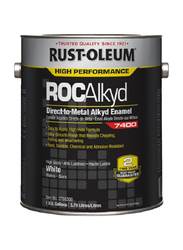 Rust-Oleum 450 Voc High Performance 7400 System Dtm Alkyd Enamel, 3.79 Liters, White