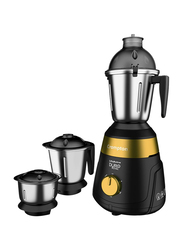 Crompton Duro Royal Mixer Grinder with 3 Jars Maxi Grind Technology & Food Grade Jars, 750W, ACGM-DURO-ROYAL, Black