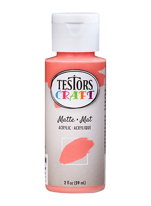 

Testors Craft Acrylic Paint, 6 Pack, Coral Cove