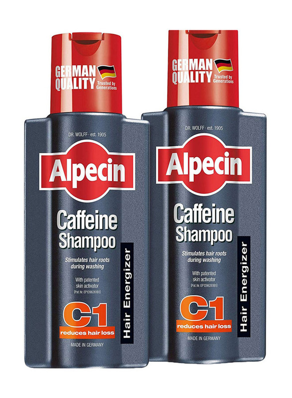 Alpecin Hair Energizer Caffeine Shampoo, 2 x 250ml