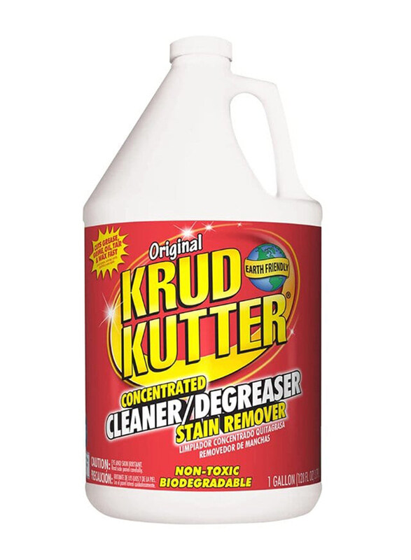 

Krud Kutter Original Concentrated Cleaner & Degreaser Stain Remover Bottle, 1 Gallon