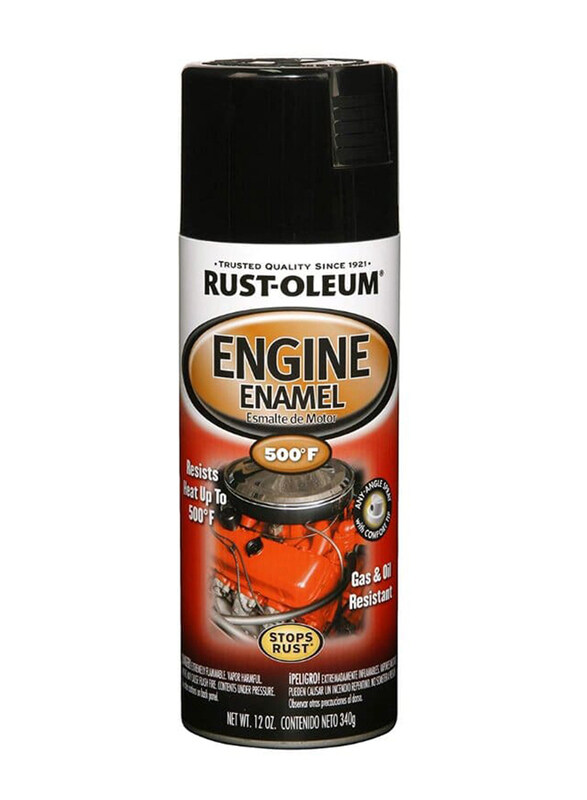 

Rust-Oleum Engine Enamel Spray, 12oz, Black