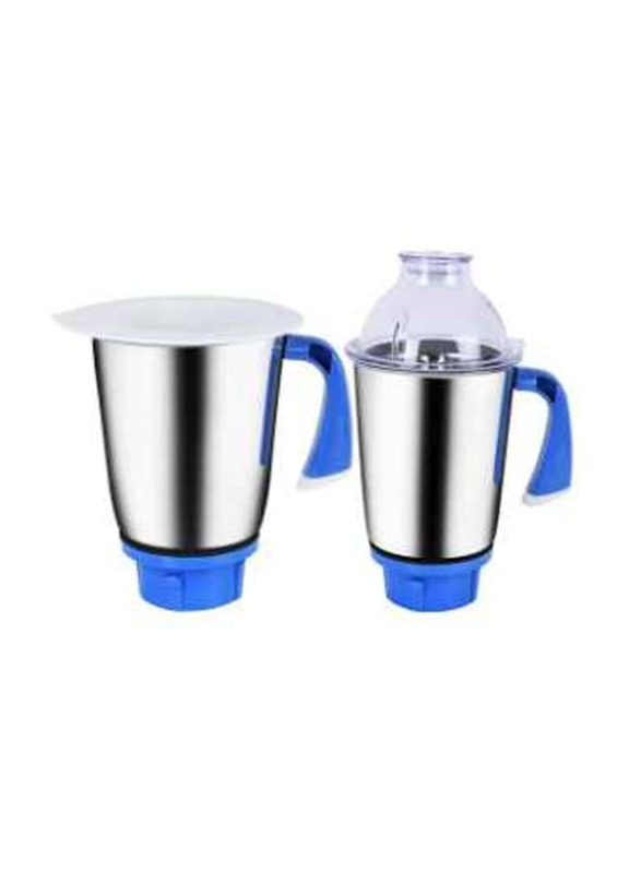 Preethi Blue Leaf Platinum Mixer Grinder Set, 750W, MG-139/09, Multicolour