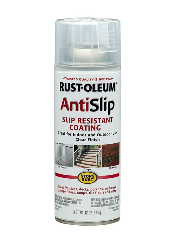 

Rust-oleum AntiSlip Slip Resistant Coating Spray, 6 x 12oz, Clear