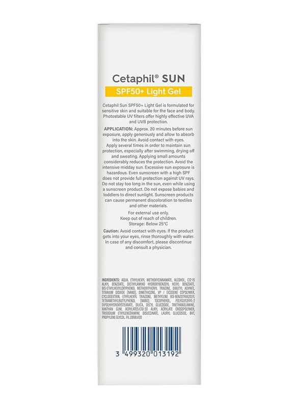 Cetaphil Combination Skin Sun Spf 50 Sunscreen, 50ml