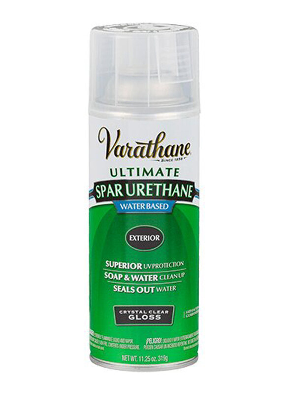 

Rust-Oleum Varathane Spar Urethane Water Based, 6 x 319ml, Clear Gloss