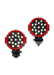 Toby's LED Spot Work Light For Jeep Wrangler, 2 Pieces