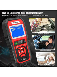 Konnwei Diagnostic Auto Car Scanner Code Reader Tool, Multicolour