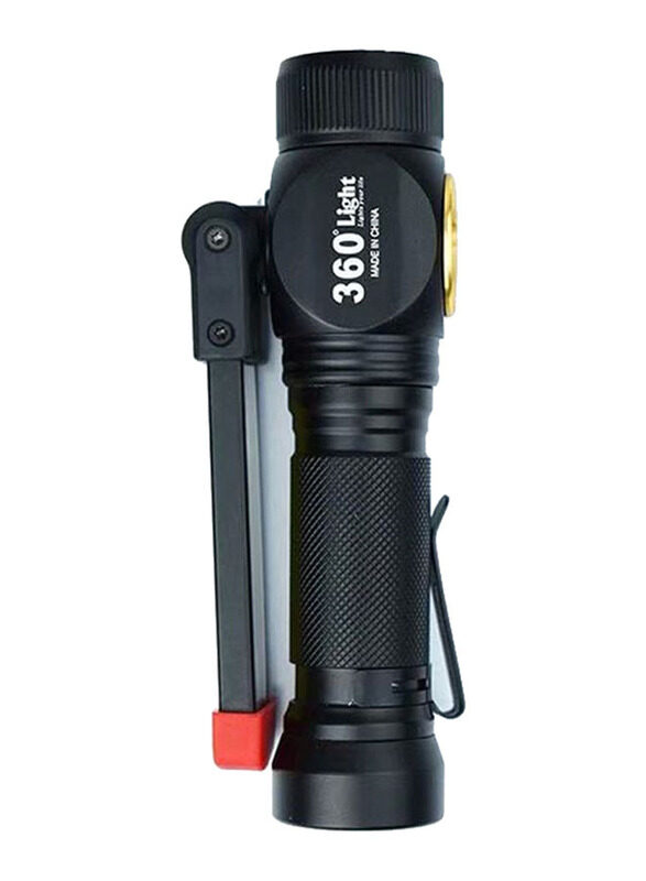 

Conpex LED Emergency Torch Light, 12.2 x 2.3 x 9cm, Black