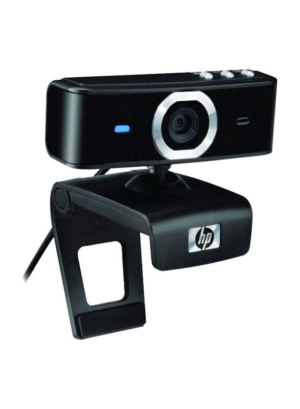 

Universal HP 8MP Deluxe Webcam, KQ246AA, Black