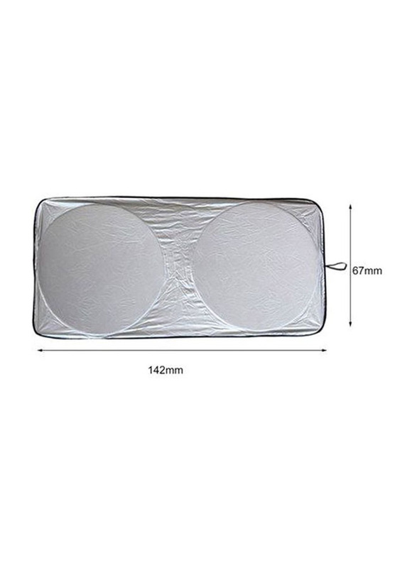 Outad Foldable Front Window Sun Shield Cover with UV Block