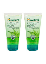 Himalaya Purifying Neem Face Wash, 2 x 150ml