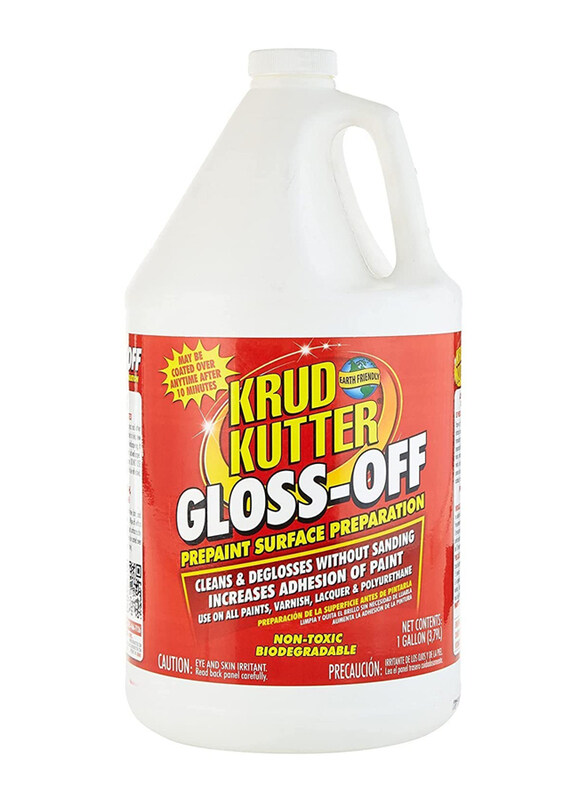 

Krud Kutter Gloss-Off Pre-Paint Surface Preparation, 1 Gallon Bottle, White